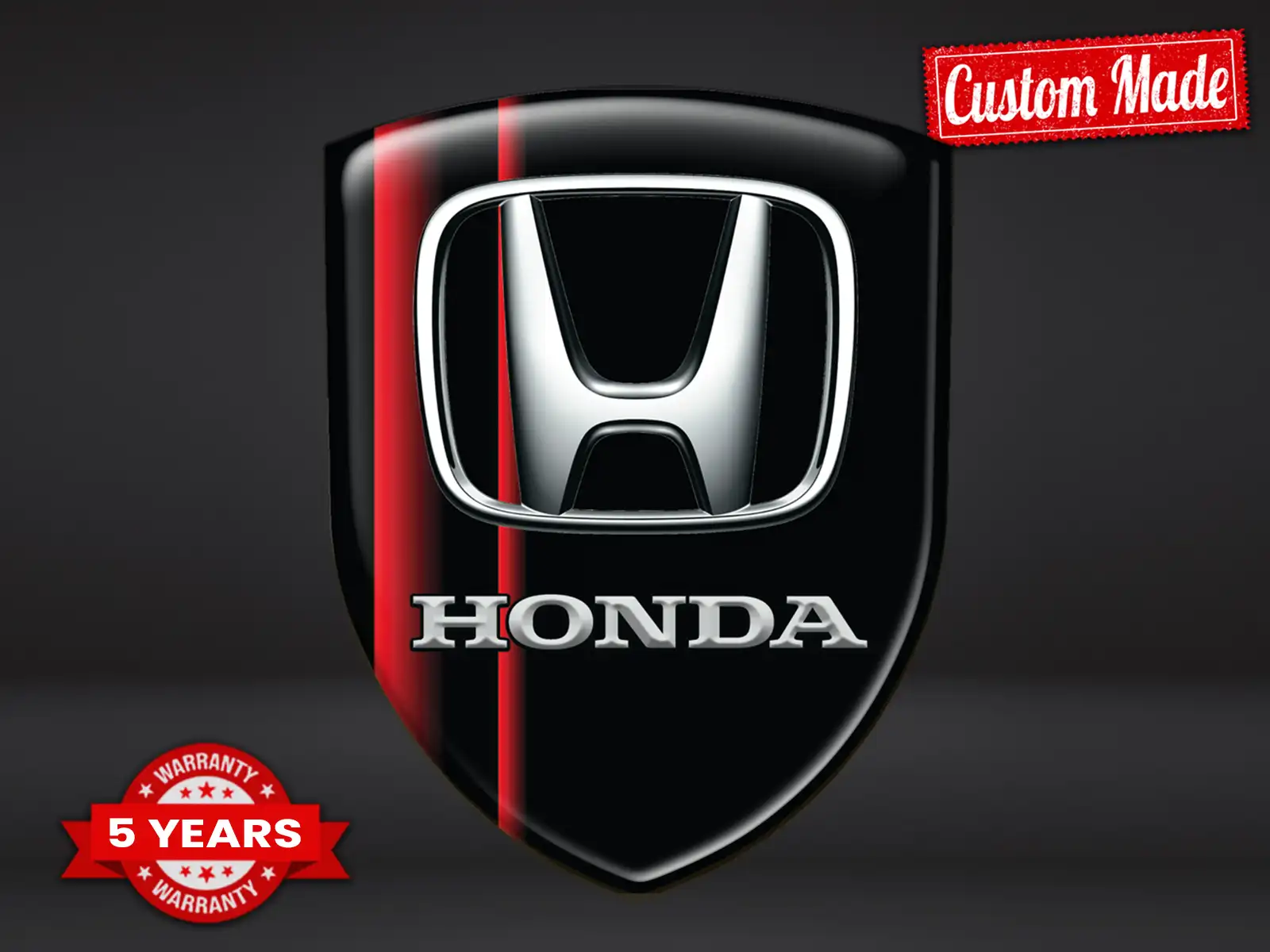 Honda Doming Aufkleber Auto Luxus Stilvoll Design